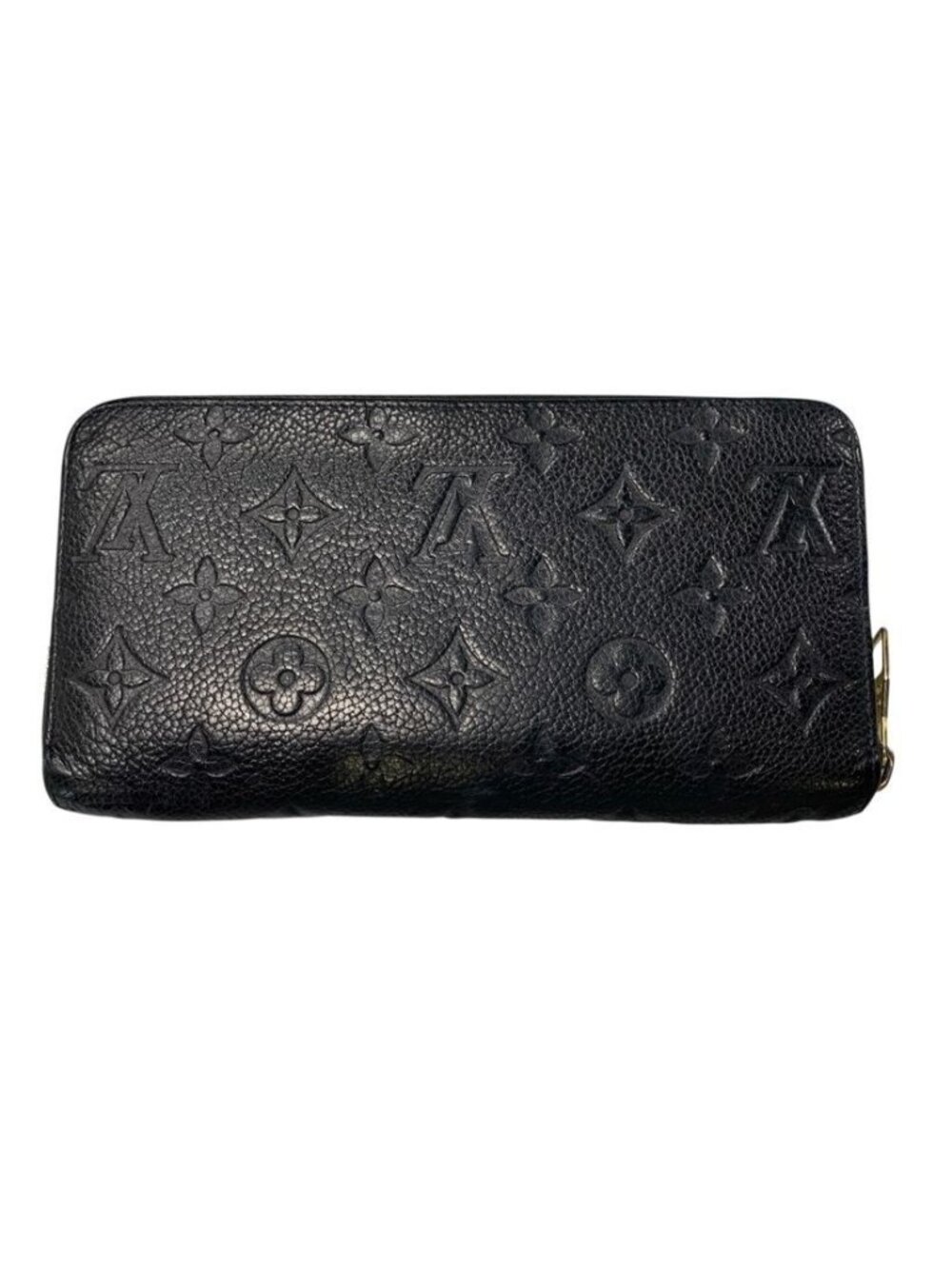 Louis Vuitton Zippy Wallet Empreinte Black Noir Gold